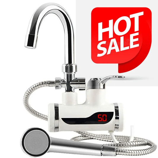 Instant Electric Hot Water Heater Faucet with Shower for Kitchen & Bathroom