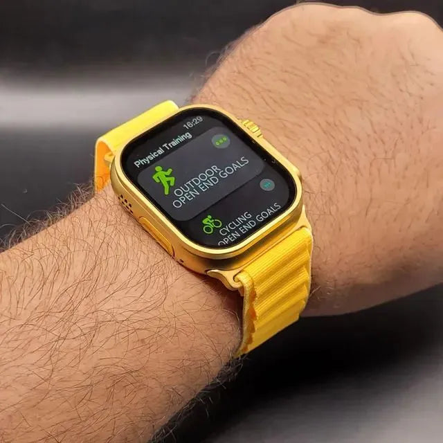 G9 Ultra Pro Smart Watch Golden Edition