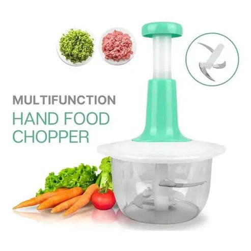 Manual Hand Push Chopper | Multi-functional Vegetable Grater (2 Ltr)