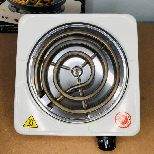 Electric Stove for Cooking - Heats Up in 2 Minutes, Easy to Clean