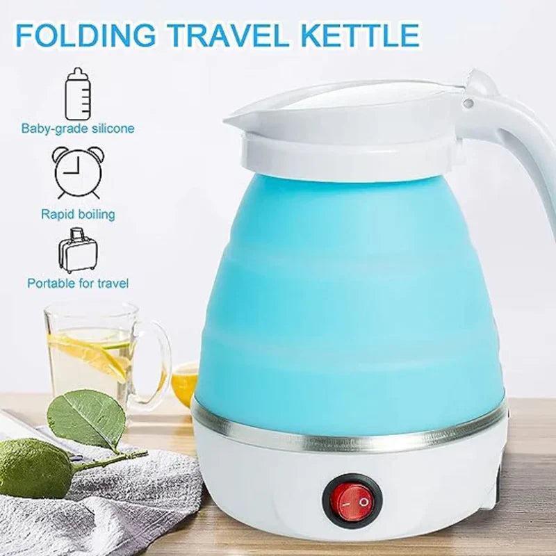 Foldable Boiling Electric Kettle for Home & Travel 600ml