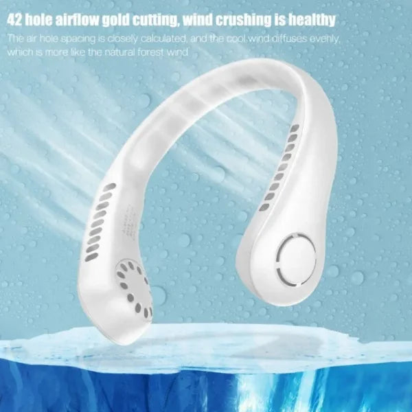 Rechargeable Portable Hanging Neck Fan