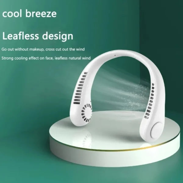 Rechargeable Portable Hanging Neck Fan