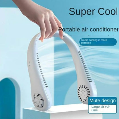 Rechargeable Portable Hanging Neck Fan