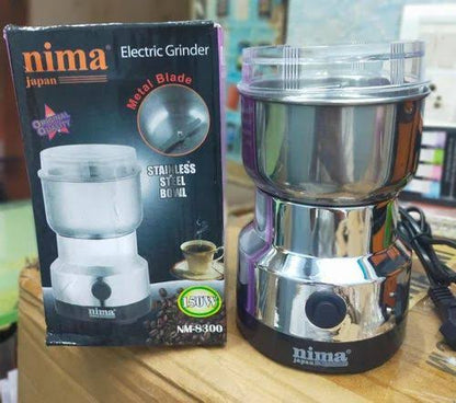 Mini Electric Grinder Stainless Steel For Coffee Beans, Spices, Masala