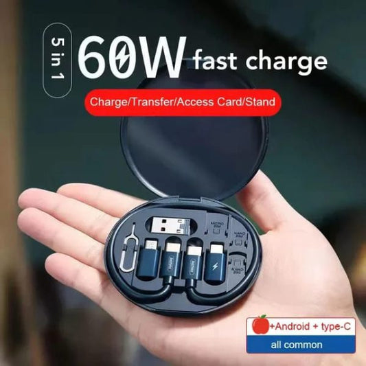 5 In 1 Data Cable
