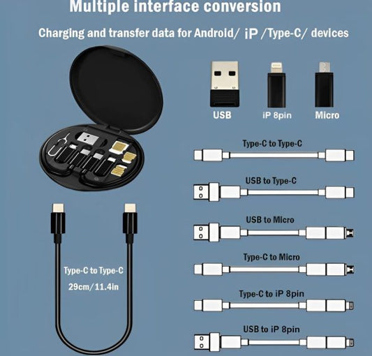 5 In 1 Data Cable