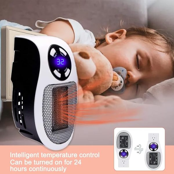 Portable Electric Ceramic Heater – Energy-Saving Fan for Winter